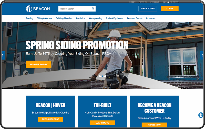 Beacon Roofing Supply | AAXIS Digital